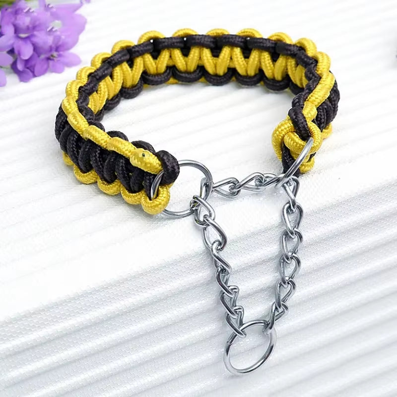 Nylon Dog Collar Durable Collar for Large Dogs Collar Leash for Medium Large Dogs Cats Pet Supplies