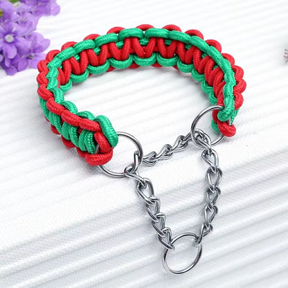 Nylon Dog Collar Durable Collar for Large Dogs Collar Leash for Medium Large Dogs Cats Pet Supplies